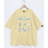 イエロー | UMA・UAP集合柄Tシャツ | ScoLar
