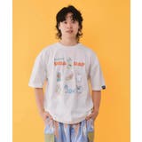 オフホワイト | UMA・UAP集合柄Tシャツ | ScoLar