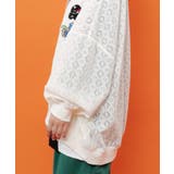 招きタイネコ×はんなりクマ 刺繍レースブルゾン | ScoLar | 詳細画像7