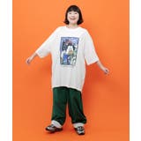 ポポラ柄裏地つき 薄手ジャージパンツ | ScoLar | 詳細画像3