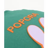 ポンポン ポポラ柄Tシャツ | ScoLar | 詳細画像17 