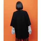 ポンポン ポポラ柄Tシャツ | ScoLar | 詳細画像3 