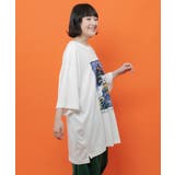 はんなりクマバーガー柄Tシャツ | ScoLar | 詳細画像6