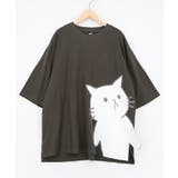チャコールグレー | おててつなぎ ネコorラビルTシャツ | ScoLar