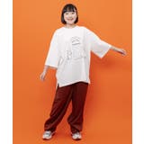 試着室の秘密 お着替え中クマ柄Tシャツ | ScoLar | 詳細画像2