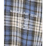 七つのIZON チェック柄切替シャツパーカー | ScoLar | 詳細画像19 