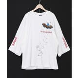UFO離脱クマ柄Tシャツ | ScoLar | 詳細画像7