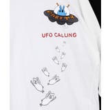 UFO離脱クマ柄Tシャツ | ScoLar | 詳細画像8
