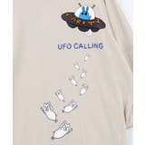 UFO離脱クマ柄Tシャツ | ScoLar | 詳細画像9