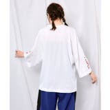 UFO離脱クマ柄Tシャツ | ScoLar | 詳細画像3