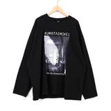 ブラック | 理科室のヒ・ミ・ツ柄 蓄光プリントTシャツ | ScoLar