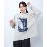 グレー | 理科室のヒ・ミ・ツ柄 蓄光プリントTシャツ | ScoLar