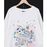 Parityキャラ 惑星ラメプリントTシャツ | ScoLar | 詳細画像15