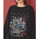 Parityキャラ 惑星ラメプリントTシャツ | ScoLar | 詳細画像5