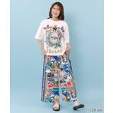 orion×ScoLar ワンダーランド柄Tシャツ | ScoLar | 詳細画像2