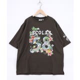 チャコールグレー | orion×ScoLar ROUTE58沖縄柄Tシャツ | ScoLar
