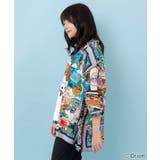 orion×ScoLar スカーフ柄シャツ | ScoLar | 詳細画像9 