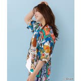 orion×ScoLar スカーフ柄シャツ | ScoLar | 詳細画像4 
