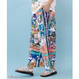 orion×ScoLar スカーフ柄パンツ | ScoLar | 詳細画像3