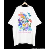 オフホワイト | クレヨンしんちゃん×ScoLar メルヘン花柄チュニック | ScoLar