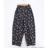 クレヨンしんちゃん×ScoLar 花宇宙の総柄パンツ | ScoLar | 詳細画像7