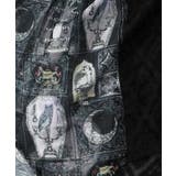パッチワーク柄シフォン切替カーディガン | ScoLar | 詳細画像9