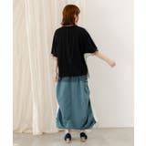 ワンシーン箔プリント チュール重ねTシャツ | ScoLar | 詳細画像8