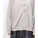 バイカラーメロウ ワッフルカーディガン | ScoLar | 詳細画像9