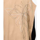 リボン刺繍テーラードジレ | ScoLar | 詳細画像14 