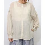 パリ柄ガーゼ 2WAYシャツプルオーバー | ScoLar | 詳細画像10 