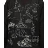 パリ柄ガーゼ 2WAYシャツプルオーバー | ScoLar | 詳細画像15 