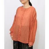 パリ柄ガーゼ 2WAYシャツプルオーバー | ScoLar | 詳細画像16 