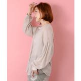 パリ柄ガーゼ 2WAYシャツプルオーバー | ScoLar | 詳細画像3 