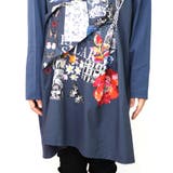 花蝶コラージュ柄ワンピース | ScoLar | 詳細画像18 