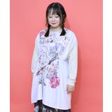 花蝶コラージュ柄ワンピース | ScoLar | 詳細画像2 