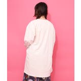 花蝶コラージュ柄ワンピース | ScoLar | 詳細画像4 