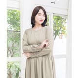 バイオリンとピアノレース切替ワンピース | ScoLar | 詳細画像2 