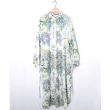 星座と花束柄シャツワンピース | ScoLar | 詳細画像16 