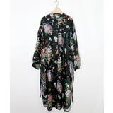 星座と花束柄シャツワンピース | ScoLar | 詳細画像18 