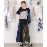 クラシカル動物配色プルオーバー | ScoLar | 詳細画像2 