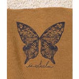 蝶々の異素材切替カーディガン | ScoLar | 詳細画像14 