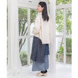 レース×チェック柄 異素材切替パンツ | ScoLar | 詳細画像11 