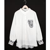 鍵盤柄切替シャツ | ScoLar | 詳細画像17 