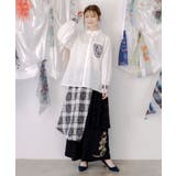 鍵盤柄切替シャツ | ScoLar | 詳細画像9 