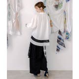 鍵盤柄切替シャツ | ScoLar | 詳細画像11 