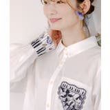 鍵盤柄切替シャツ | ScoLar | 詳細画像13 