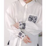 鍵盤柄切替シャツ | ScoLar | 詳細画像15 