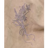 花刺繍バイカラー切替 ドロストスカート | ScoLar | 詳細画像13 