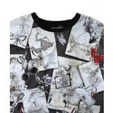 お買い物大好き女子のコラージュ柄ワンピース | ScoLar | 詳細画像17 