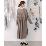 お買い物大好き女子のコラージュ柄ワンピース | ScoLar | 詳細画像3 